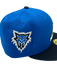 New Era Fitted Hat Minnesota Timberwolves New Era Blue/Black Trees are Back Custom 59FIFTY Fitted Hat - Men's