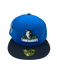 New Era Fitted Hat Minnesota Timberwolves New Era Blue/Black Trees are Back Custom 59FIFTY Fitted Hat - Men's