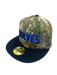New Era Fitted Hat Minnesota Timberwolves New Era Camo Real Tree Custom Side Patch 59FIFTY Fitted Hat - Men's