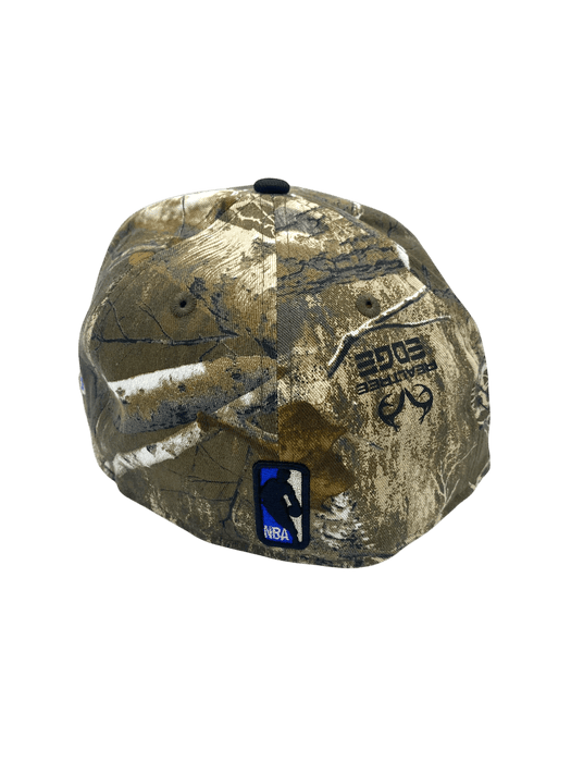 New Era Fitted Hat Minnesota Timberwolves New Era Camo Real Tree Custom Side Patch 59FIFTY Fitted Hat - Men's