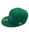 New Era Fitted Hat Minnesota Timberwolves New Era Classic Green Custom Side Patch 59FIFTY Fitted Hat - Men's