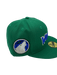 New Era Fitted Hat Minnesota Timberwolves New Era Classic Green Custom Side Patch 59FIFTY Fitted Hat - Men's