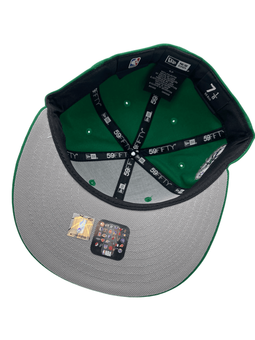 New Era Fitted Hat Minnesota Timberwolves New Era Classic Green Custom Side Patch 59FIFTY Fitted Hat - Men's