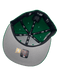 New Era Fitted Hat Minnesota Timberwolves New Era Classic Green Custom Side Patch 59FIFTY Fitted Hat - Men's