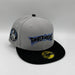 New Era Fitted Hat Minnesota Timberwolves New Era Gray Vintage Script Custom 59FIFTY Fitted Hat - Men's