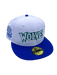 New Era Fitted Hat Minnesota Timberwolves New Era White Throwback Custom Side Patch 59FIFTY Fitted Hat - Men's