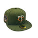 Minnesota Twins Farewell Fall Rifle Green Custom New Era Side Patch 59fifty