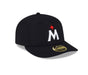 New Era Fitted Hat Minnesota Twins New Era 2023 Authentic Collection Low Profile Navy Road 59FIFTY Fitted Hat