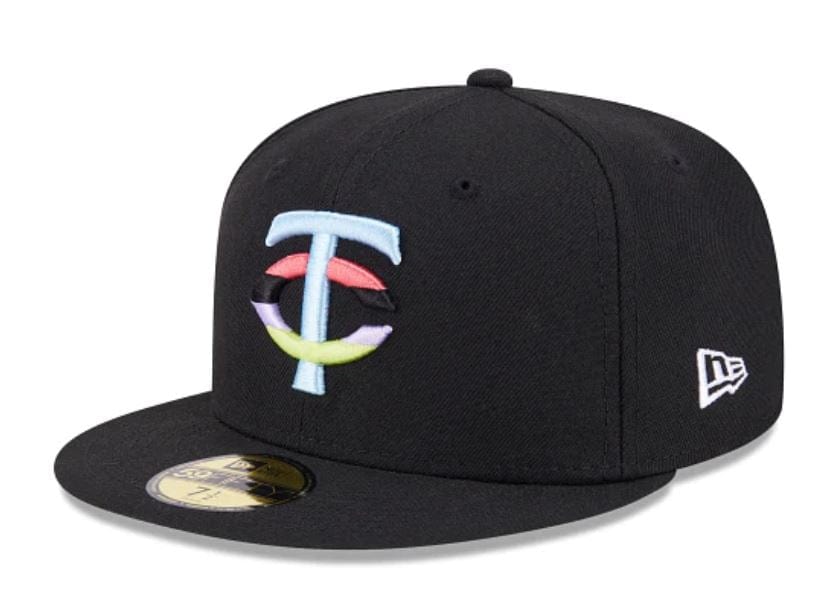 Minnesota Twins New Era 2023 Black Color Pack Custom 59FIFTY Fitted Hat