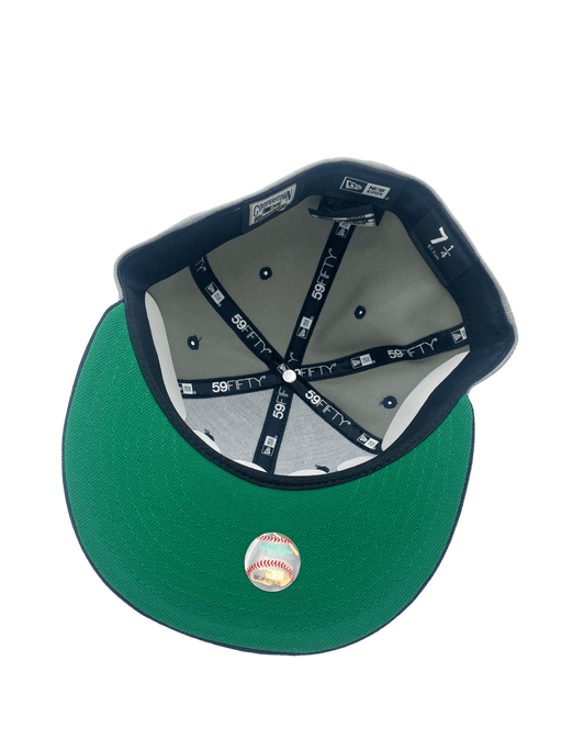 New Era Fitted Hat Minnesota Twins New Era Black/Brown Custom Side Patch 59FIFTY Fitted Hat - Men's