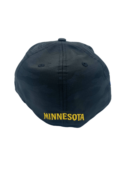 New Era Fitted Hat Minnesota Twins New Era Black Custom Buxangeles Side Patch 59FIFTY Fitted Hat - Men's