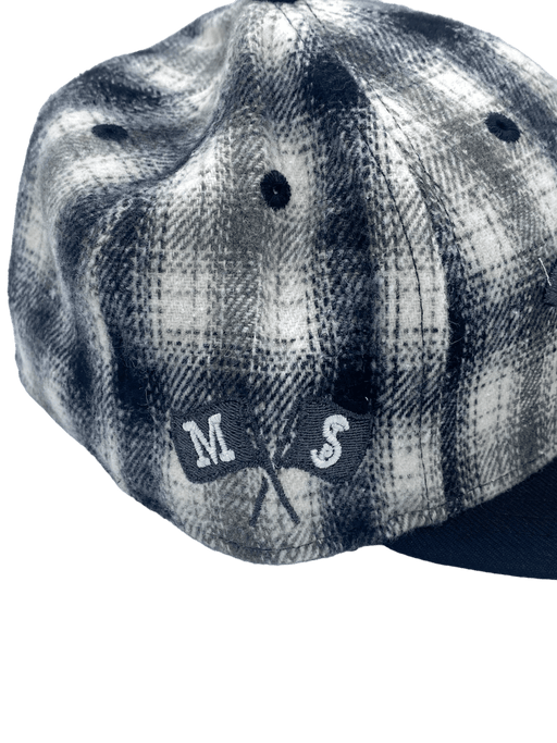 Minnesota Twins New Era Black Flannel Custom Side Patch 59FIFTY Fitted Hat - Men's