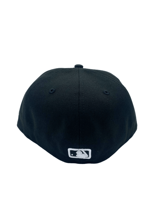 New Era Fitted Hat Minnesota Twins New Era Black/White Scripts 59FIFTY Fitted Hat - Men's