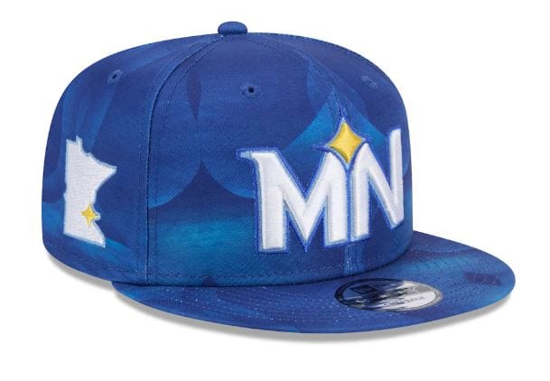 Minnesota Twins New Era Blue 2024 City Connect Ripple Side Patch 59FIFTY Fitted Hat - Men's