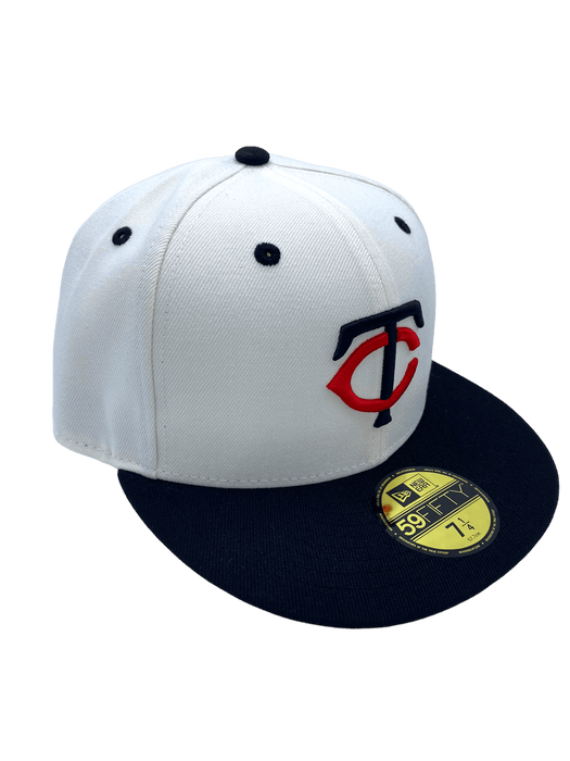 Minnesota Twins New Era Chrome/Black TC Custom 59FIFTY Fitted Hat