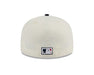 New Era Fitted Hat Minnesota Twins New Era Chrome/Navy 2 Tone 59FIFTY Fitted Hat