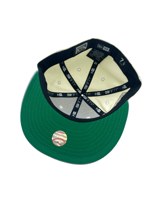 New Era Fitted Hat Minnesota Twins New Era Chrome/Silver Remix Custom Side Patch 59FIFTY Fitted Hat - Men's
