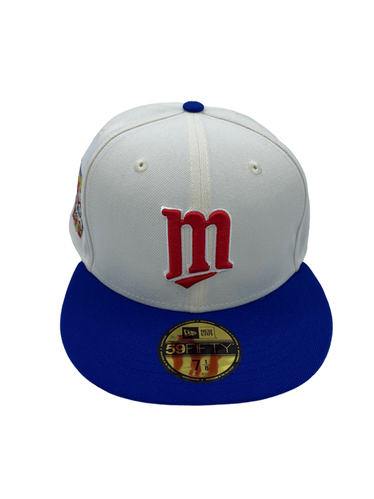 Buy New Era Minnesota Twins Cream & Brown Fitted Hat at In Style