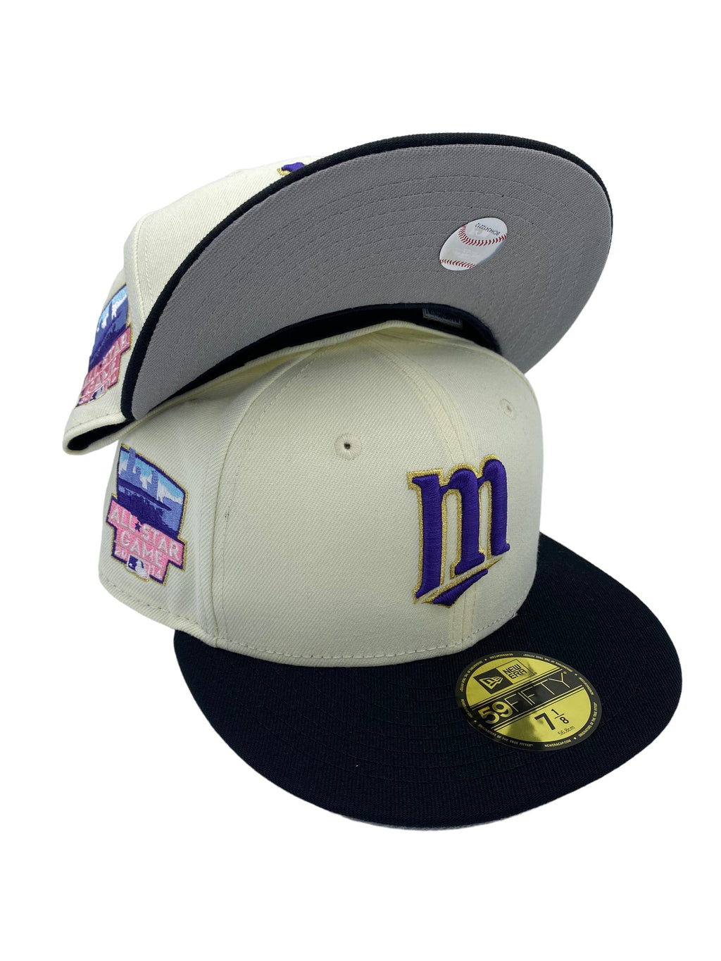 Minnesota Twins Purple Prince Snapback Hat & Jersey size XL