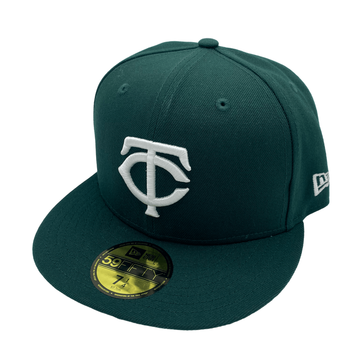 Minnesota Twins New Era Dark Green 59FIFTY Fitted Hat, 8 / Dark Green