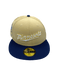 New Era Fitted Hat Minnesota Twins New Era Gold/Navy Golden Gem Custom Side Patch 59FIFTY Fitted Hat - Men's