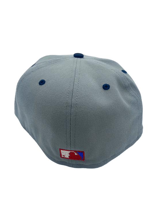 Minnesota Twins New Era Gray/Navy Custom Side Patch 59FIFTY Fitted Hat - Men's