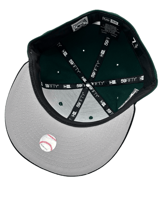 New Era Fitted Hat Minnesota Twins New Era Green/Gold M Custom Side Patch 59FIFTY Fitted Hat