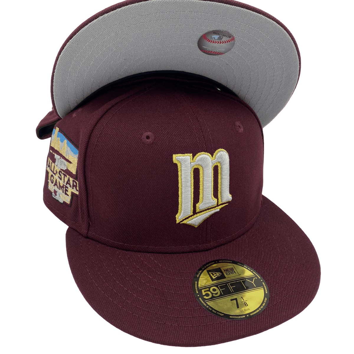 New York Knicks New Era Color Park 59FIFTY Fitted Hat - Maroon