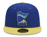 Minnesota Twins New Era Blue 2024 City Connect On Field 59FIFTY Fitted Hat