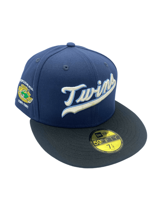 Minnesota Twins New Era Met Stadium Fitted Hat