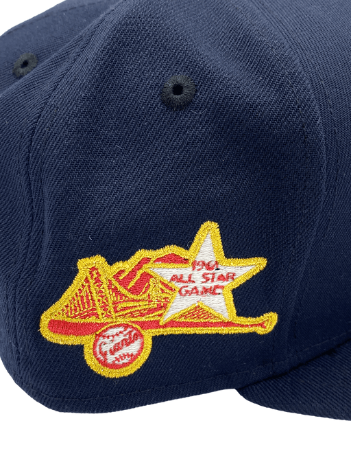 Minnesota Twins New Era Navy Hammerin Custom Side Patch 59FIFTY Fitted Hat - Men's