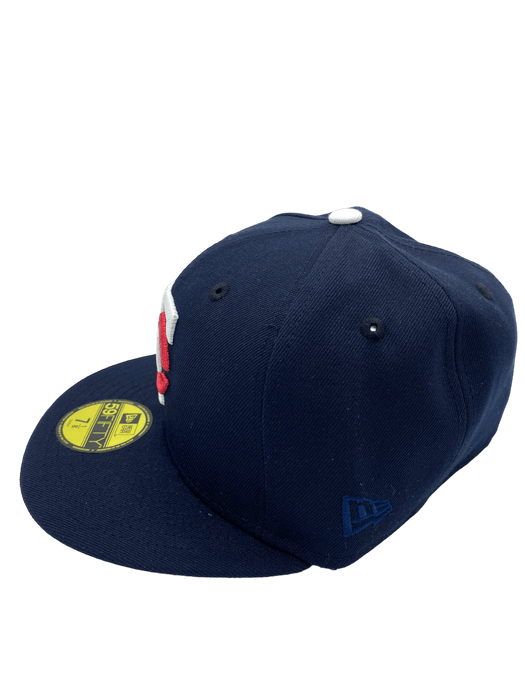 Minnesota Twins New Era Navy Hammerin Custom Side Patch 59FIFTY Fitted Hat - Men's