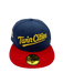 New Era Fitted Hat Minnesota Twins New Era Navy/Red TOW Custom Side Patch 59FIFTY Fitted Hat - Men's