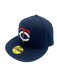 New Era Fitted Hat Minnesota Twins New Era Navy Tony O's Custom Side Patch 59FIFTY Fitted Hat - Men's