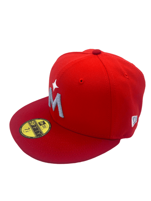 Minnesota Twins New Era Red Custom Side Patch 59FIFTY Fitted Hat - Men's