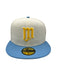 New Era Fitted Hat Minnesota Twins New Era White Custom Side Patch 59FIFTY Fitted Hat