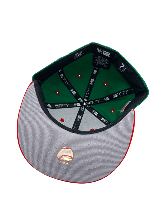 Minnesota Twins New Era White/Red Los Twins Custom Side Patch 59FIFTY Fitted Hat - Men's