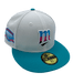 Minnesota Twins New Era White/Teal Custom VP 1.0 Side Patch 59FIFTY Fitted Hat