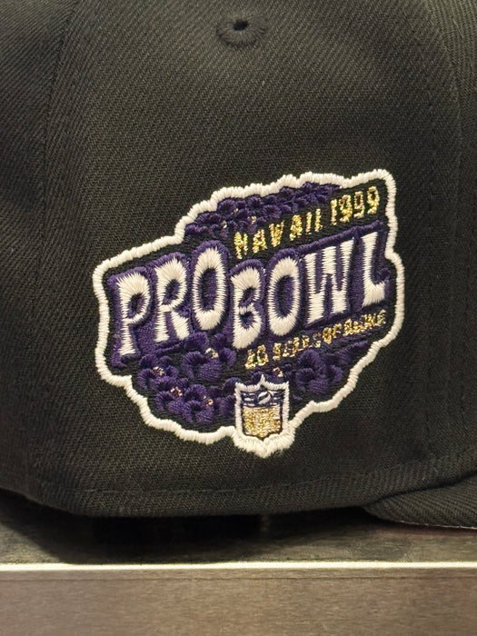 New Era Fitted Hat Minnesota Vikings 1999 Pro Bowl Pinky Custom 59FIFTY Fitted Hat