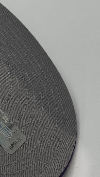 New Era Fitted Hat Minnesota Vikings Black DEFEND THE NORTH Custom 59FIFTY Fitted Hat
