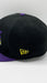 New Era Fitted Hat Minnesota Vikings Black DEFEND THE NORTH Custom 59FIFTY Fitted Hat