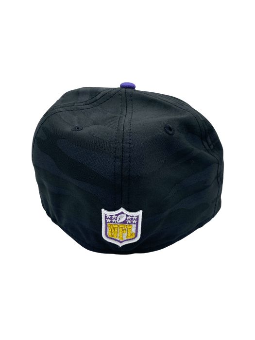 Minnesota Vikings New Era Black Camo/Purple Custom Midnight Camo Side Patch 59FIFTY Fitted Hat - Men's