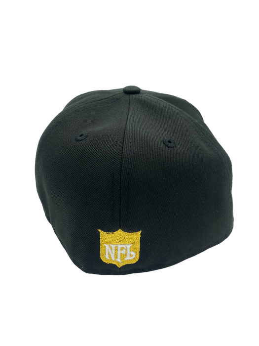 Minnesota Vikings New Era Black/Green Custom Mr. 84 Side Patch 59FIFTY Fitted Hat - Men's