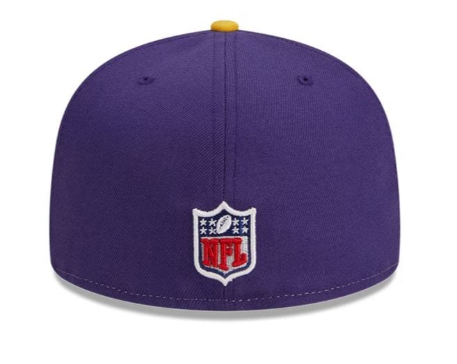 Minnesota Vikings New Era Cream/Purple 2023 Sideline Historic 59FIFTY Fitted Hat - Men's