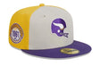 Minnesota Vikings New Era Cream/Purple 2023 Sideline Historic 59FIFTY Fitted Hat - Men's