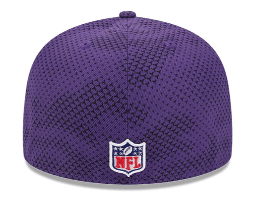 New Era Fitted Hat Minnesota Vikings New Era Purple 2024 Sideline 59FIFTY Fitted Hat - Men's