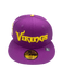 New Era Fitted Hat Minnesota Vikings New Era Purple Sparkling Grape Custom Side Patch 59FIFTY Fitted Hat - Men's