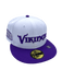 Minnesota Vikings New Era White/Purple Custom WW 2.0 Side Patch 59FIFTY Fitted Hat - Men's