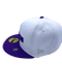 Minnesota Vikings New Era White/Purple Custom WW 2.0 Side Patch 59FIFTY Fitted Hat - Men's