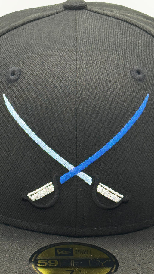 New Era Fitted Hat New Era buffalo sabers Revenge Of The Saber Side Patch 59FIFTY Fitted Hat